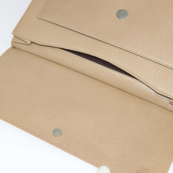 GUCCI Shoulder Bag Leather Beige 001 3299 Auth BA3111 - Picture 11 of 16